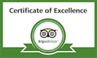 Tripadvisor - Certificate of Excellence